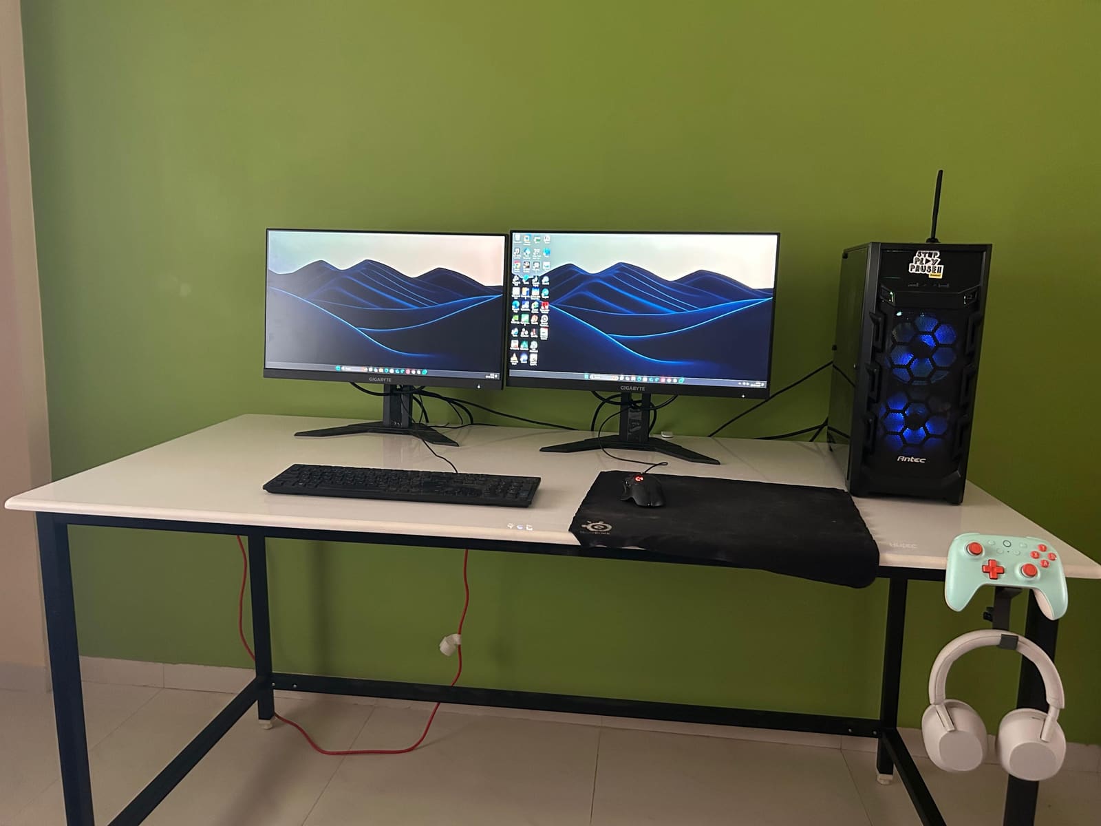 Dual monitor setup